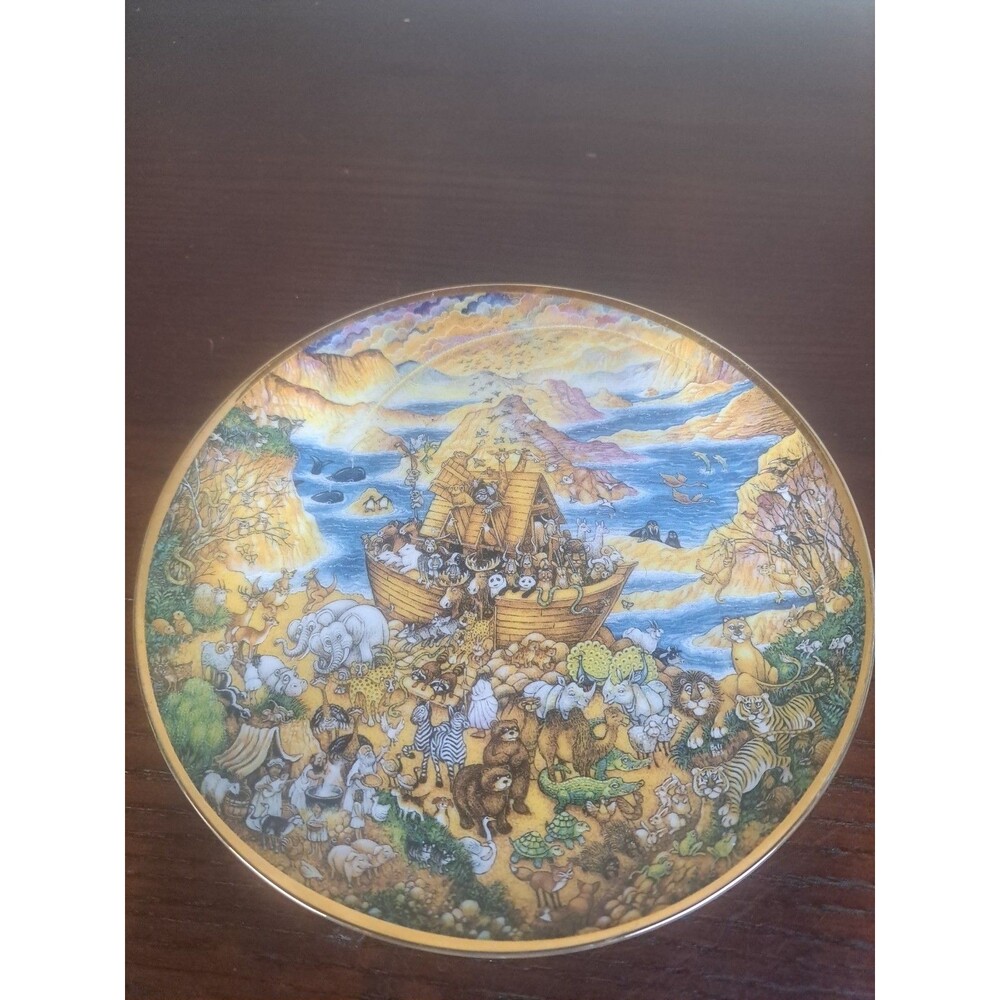 1991 Franklin Mint Two By Two By Bill Bell Ltd Edition Plate #B8992